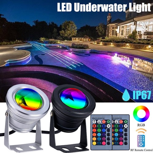 Underwater pond lights garden - pond,