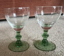 70s Vintage 4" Set of 2 Green