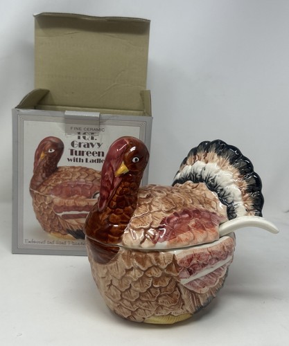 Caldor fine ceramic turkey - fine,