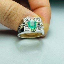 100% Natural Emerald Ring