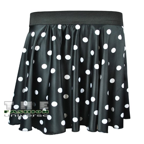 Ladies women satin silk - ladies, polka