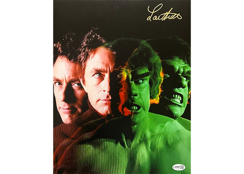 Lou ferrigno signed the - lou,