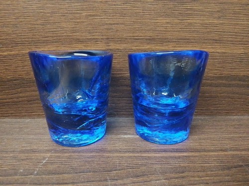 Two kosta boda shot glasses - two,