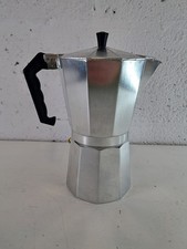 Vintage Aluminum Stove Top Coffee Pot Espresso Maker Large For 6 Persons
