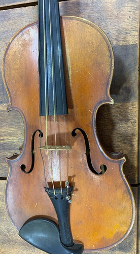 French violin labelled - french,