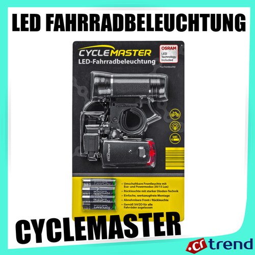 Cyclemaster led bicycle lights - led,