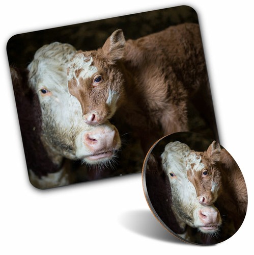 Mouse mat coaster set - mouse,