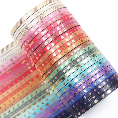 Yubbaex skinny washi tape - yubbaex, set