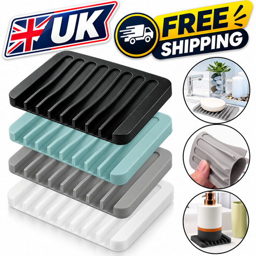 Silicone soap holder - holder, draining