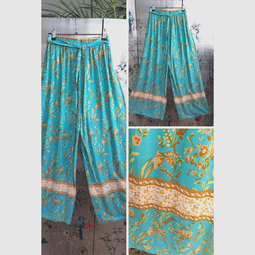 Green ladies trousers - green,