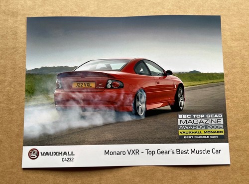 Vauxhall monaro vxr press - vauxhall,