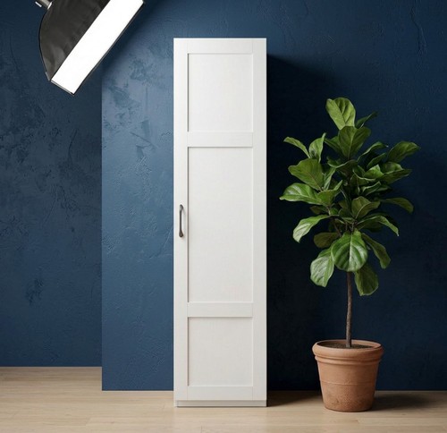 Tall white kitchen cupboard - tall,