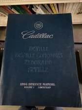 1994 Cadillac Deville service