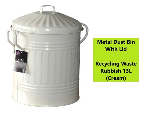 Litre colour mini metal bin - colour,