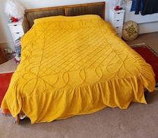 Ochre Candlewick Vintage