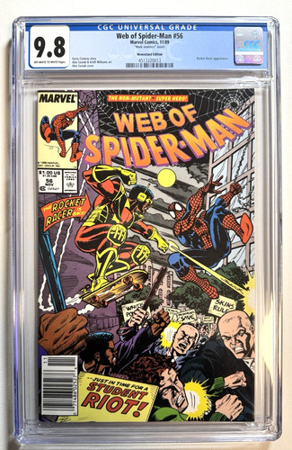 Cgc web spider man 56 - cgc, of