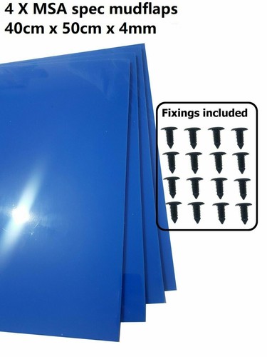 Rally mudflaps blue motorsport - blue,