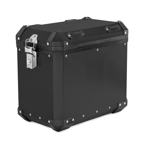 Aluminium pannier for triumph - aluminium,