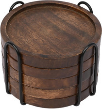 SAMHITA Mango Wood Coasters