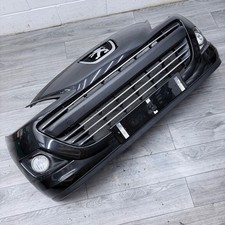 PEUGEOT 207 CC BUMPER FRONT FACELIFT OBSIDIAN BLACK EXL 2DR PANEL 09-14