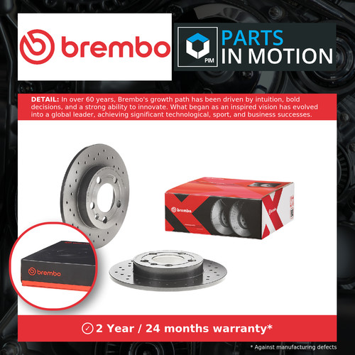 Brake discs pair fits audi - fits,
