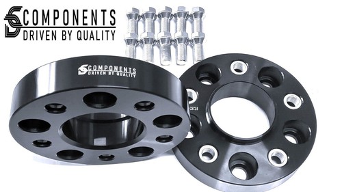 30mm black wheel spacers - wheel, for