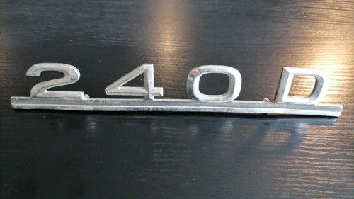 Mercedes benz w115 nameplate - benz,