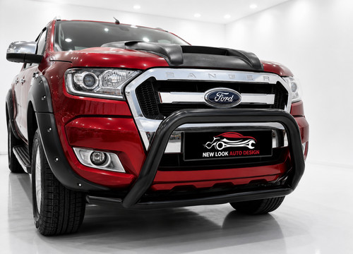 Black bull bar for ford - black,