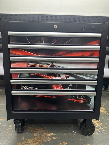 For halfords tool - box, graphics