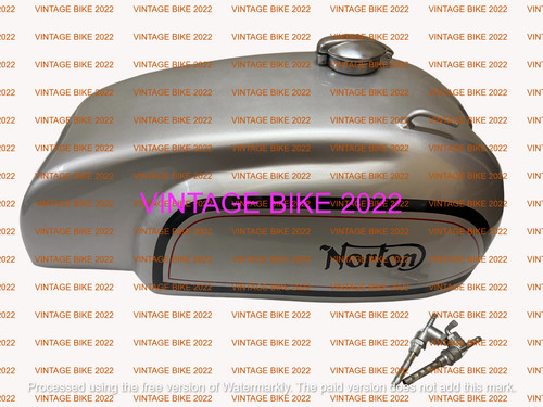 Norton manx style aluminium - manx,