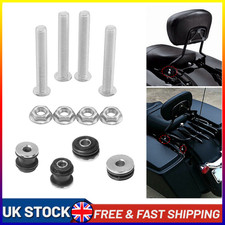For Harley XL883 1200 04-17 Motorcycle Backrest Sissy Bar Docking Hardware Kit &