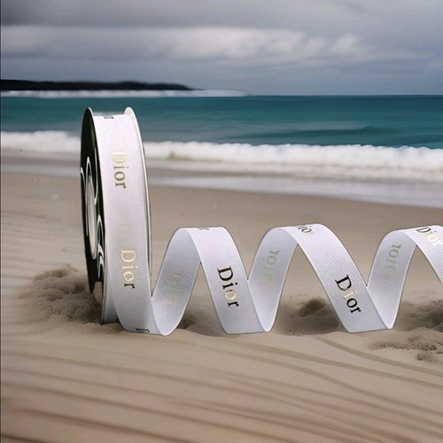 Dior white gold ribbon - white,