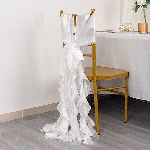 White curly willow - white,