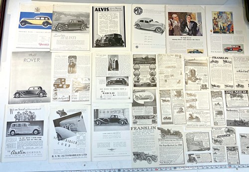 Early 1900s print ads - early,