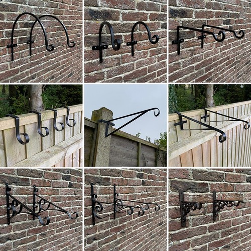 Hanging basket brackets - basket,