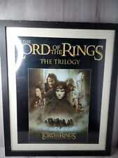 LORD OF THE RINGS CUSTOM FRAMED WALL PICTURE 25 x  30"- LARGE CUSTOM FRAMED ART