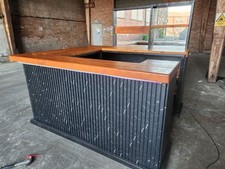 Home Bar, Mancave Bar Complete Set Up 2 Metre Long Wrap Around Bar 