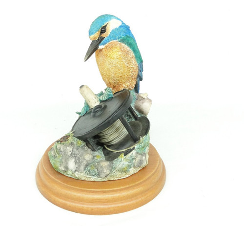 Border fine arts kingfisher - kingfisher, on