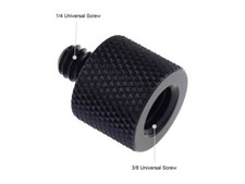 3/8" Female To 1/4" Male Black