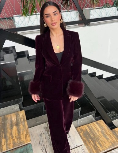 Zara velvet blazer with - velvet,