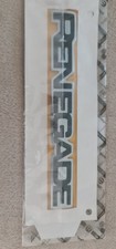 NEW GENUINE GENUINE JEEP RENEGADE 2014-2021 REAR DOOR BADGE EMBLEM 52005058