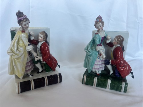 Pair vintage porcelain - pair,