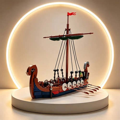Moc medieval viking - viking, ship