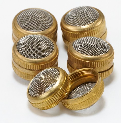 Brass cleaning mesh - brass,