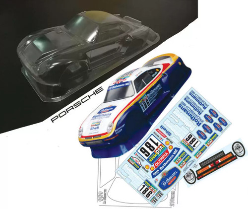 Clear lexan body shell - clear,