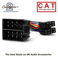 CT20UV02 Vauxhall Inverted ISO Car radio Harness Adaptor Pc2-04-4