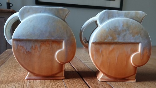 Pair beswick art deco - pair,
