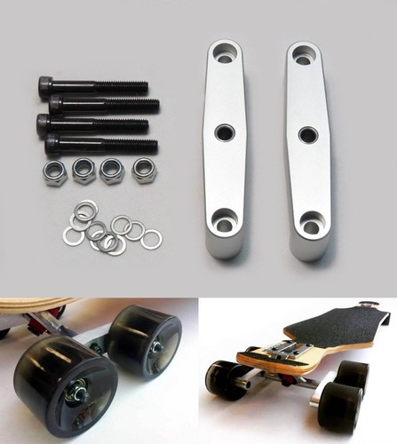 Silver skateboard tandem - skateboard,
