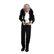 Wicked Costumes - Creepy Old Butler Greeter - Party Decoration