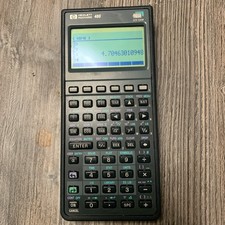 Vintage HP 48G Scientific Graphing Calculator  - Working